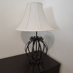 Wrought Iron Table Lamp