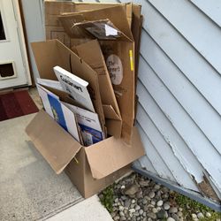 Free Moving Boxes & Paper Stuffing 