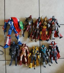 Mcfarlane spawn action figure toy marvel legends sh figuarts figma neca mafex mezco 1/12 anime comic gaming collectibles star wars DC universe pokemon