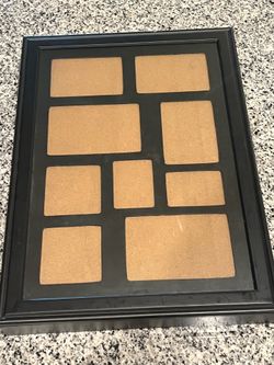 Wall mounted jewelry box case picture collage frame
