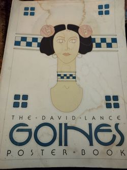 Beautiful Vintage 1978 Goines Poster Book