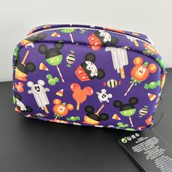 NEW Loungefly Halloween Disney Mickey Mouse Treats Makeup Bag
