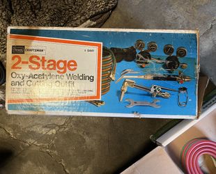 2 Stage Oxy-Acetylene Welding and Cutting Outfit