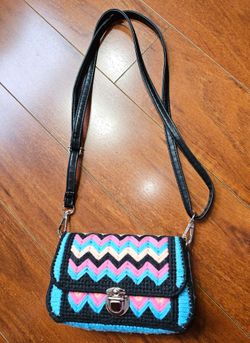 Woman Purse Plastic Canvas