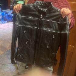 Street Bike Leather Jacket 