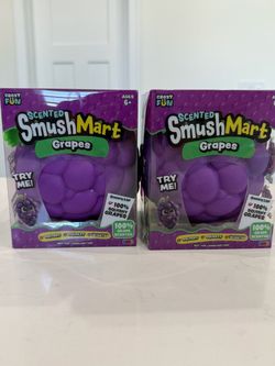 New Scented Smushmart Grapes Squish Toys