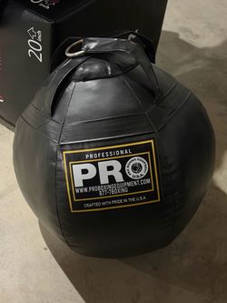 Pro boxing equipment wrecking ball bag