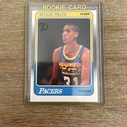 Reggie Miller Rookie Card