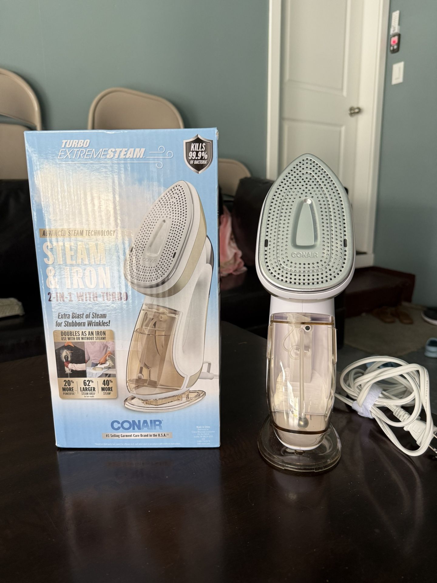 conair steam iron 2 in
