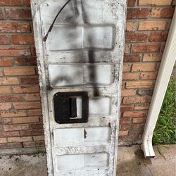 Chevy truck tailgate and grill