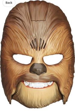 STAR WARS Movie Roaring Chewbacca Wookiee Sounds Mask, Funny GRAAAAWR Noises, Sound Effects, 5+ (Amazon Exclusive)