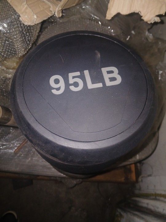 New 95 Lbs Dumbell