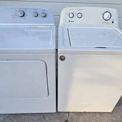 Washer & Dryer Set – Amana Washer + Whirlpool Dryer