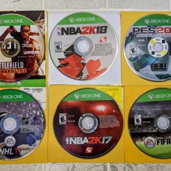 6 Xbox One Games For $22