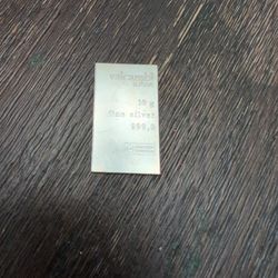 10 Gram - .999 Pure Silver 