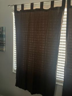 Curtains and sheer material