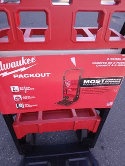 Milwaukee
PACKOUT 20 in. 2-Wheel Utility Tool Cart