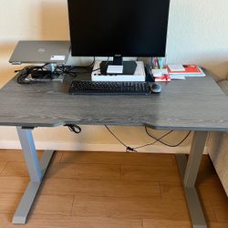 Move Out Sale - height adjustable Working Computer Desk / Table With Office Chair