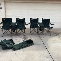 Coleman Folding Chairs 