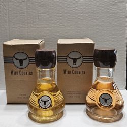 Avon Wild Country Cologne Spray And After Shave Set 2 pc Lot NEW NOS / 4 fl. oz. ea. New Old Stock 1996