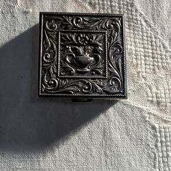 Vintage Volupte 2.5" Sterling  Square Box