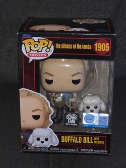 Funko Pop Buffalo Bill with Precious #1905 Halloween Horror Vinyl Figure New