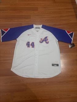 Atlanta Braves #44 AARON jersey size 3xl