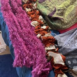 Scarves, Pashminas Various Colors