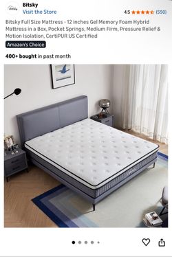 Full Size mattress