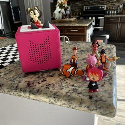 Toniebox Starter Set + 7 Tonies (Moana, Nemo, Toy Story, Peppa Pig & More!)