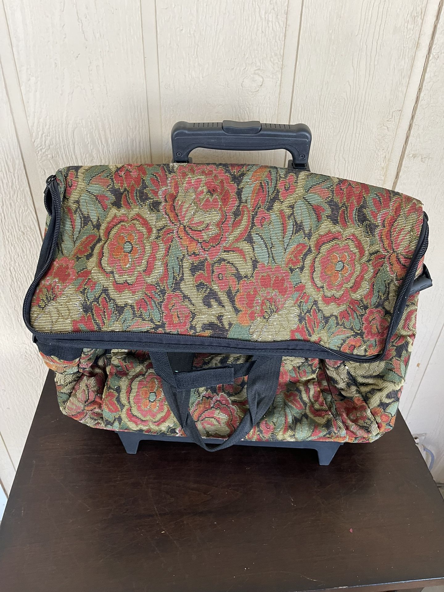 Divided Large Rolling Bag