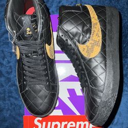 Nike SB Blazer Mid QS Supreme Black