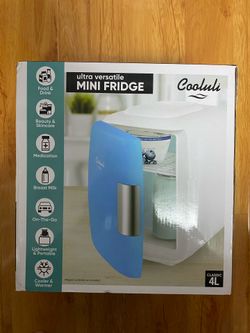 Cooluli Mini Fridge 4 Liter Blue