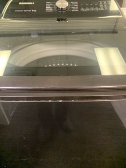 Samsung washer and electric dryer