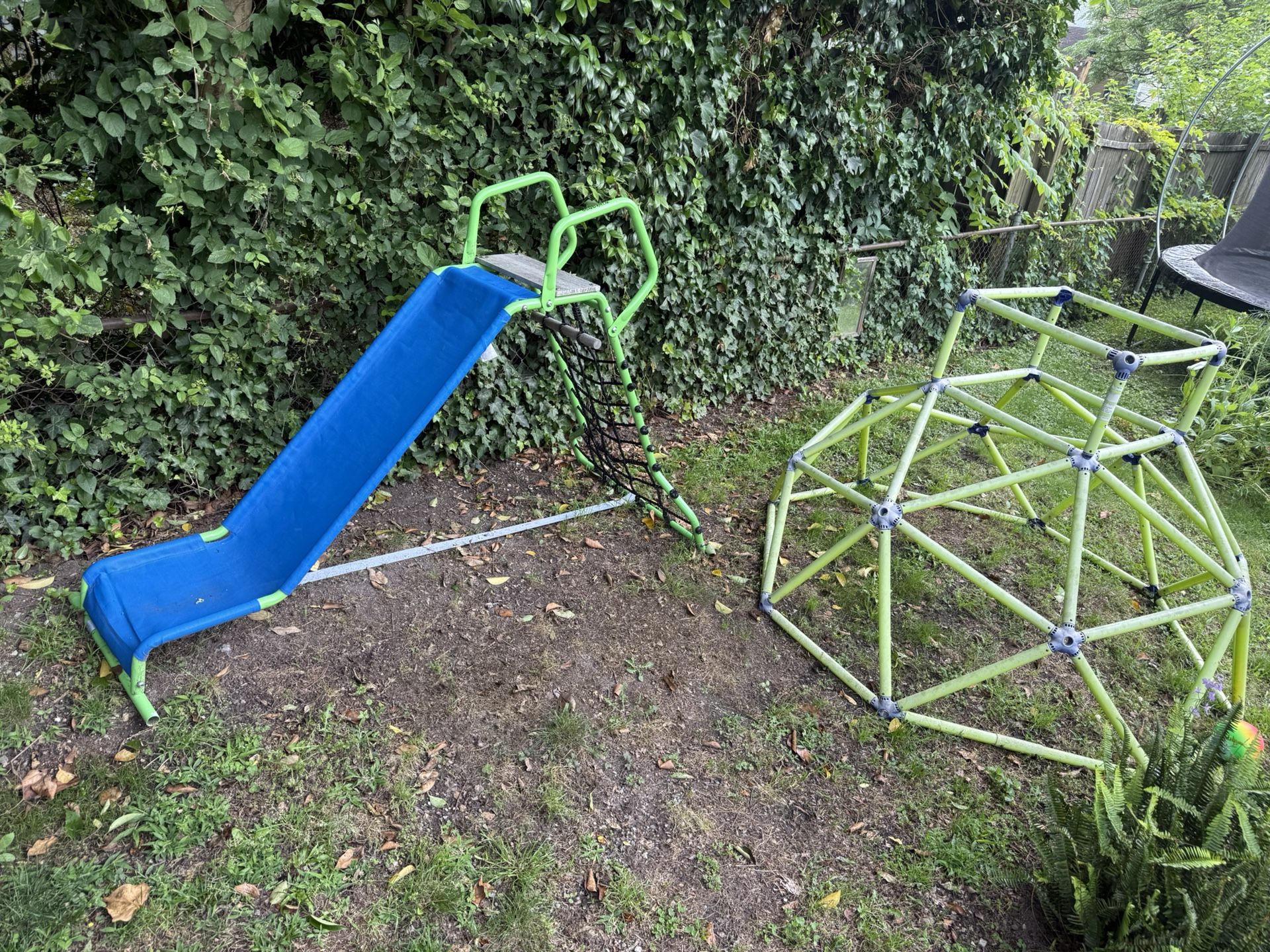 Kids Slide And Jungle Gym