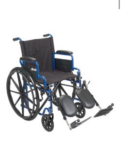 Brand New Drive Medical Blue Streak Wheelchair (18") - Sealed in Box