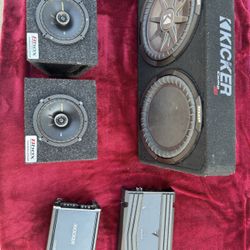 Subwoofers & Amps & Speakers 