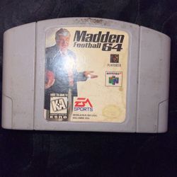Original Madden 64 Game
