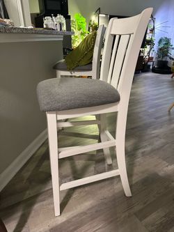 Two bar chairs