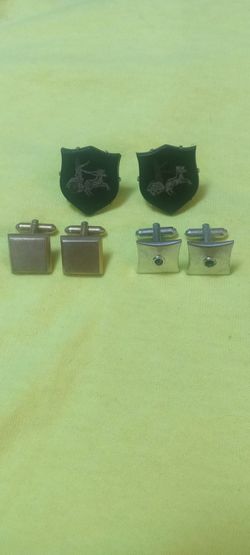 Vintage suit cufflinks