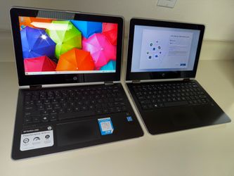 2 HP Pavilion x360 11m ad113dx convertible touch