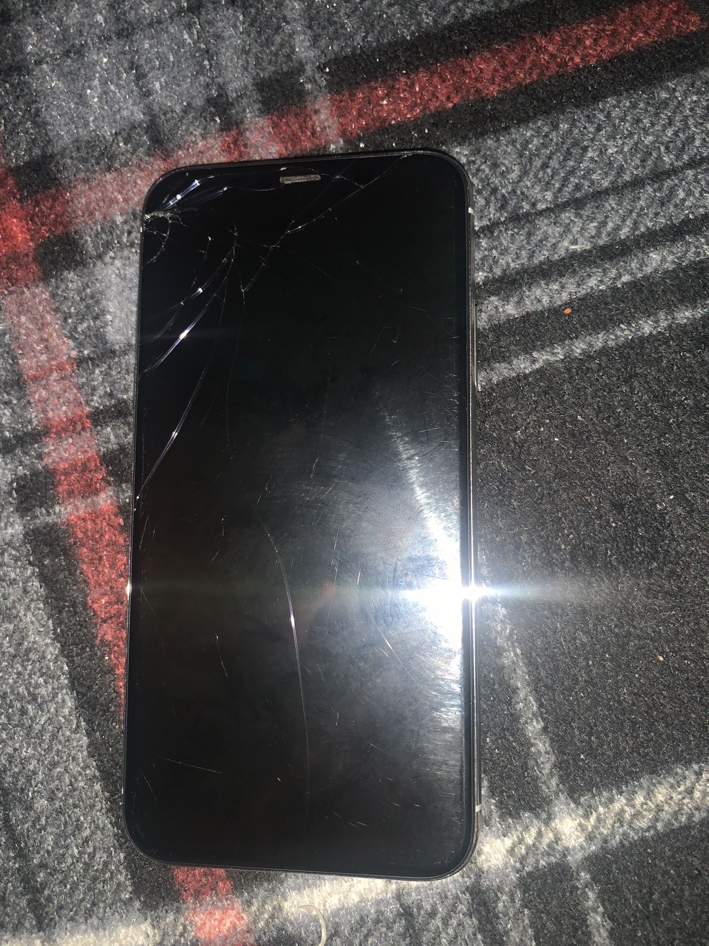 Apple iPhone X - 64GB - Silver (AT&T) A1901 (GSM) for Sale in