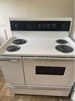 Vintage whirlpool electric stove