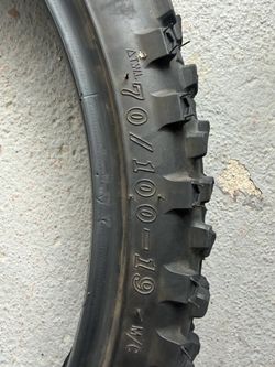 70/100/19   And 3.00 /18.  Surron ebike bike tires  2 sets