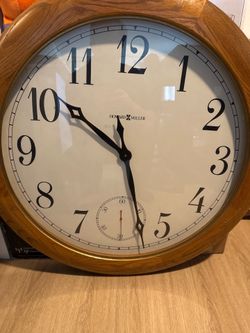 Howard miller solid wood 33” clock