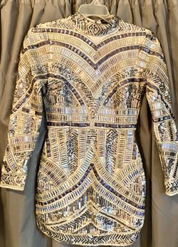 Peace and love embellished dress hotsell