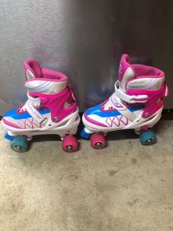 Colmanda light up girl's Roller skates