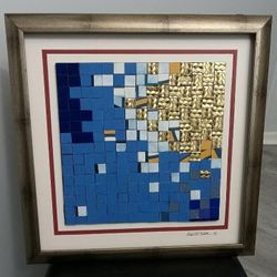 Hand-Crafted Original Abstract Collage