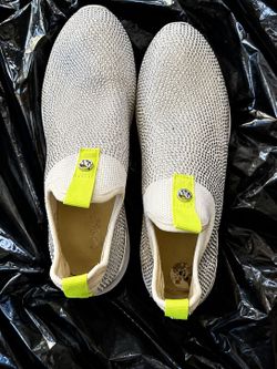 Nine West Women’s Slip-On Rhinestone Sneakers – Size 8