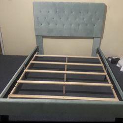 Queen Bedframe Platform No Mattress 